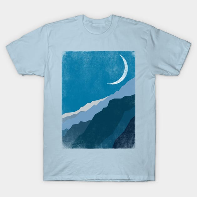 Mountains T-Shirt by bulografik